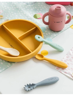 Vajilla de Silicona Food & Fun de Saro