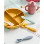 Vajilla de Silicona Food & Fun de Saro Mostaza