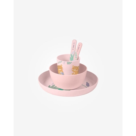 Vajilla 5 Piezas Jungle Cheetahs de Saro