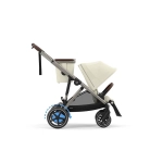 Cochecito Cybex e-Gazelle S Modo Hermanos Seashell Beige
