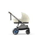 Cochecito Cybex e-Gazelle S Modo Hermanos Seashell Beige