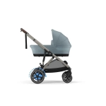 Cochecito Cybex e-Gazelle S Modo Hermanos Stormy Blue