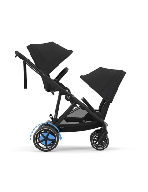 Cochecito Cybex e-Gazelle S Modo Hermanos Moon Black