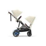 Cochecito Cybex e-Gazelle S Modo Hermanos Seashell Beige