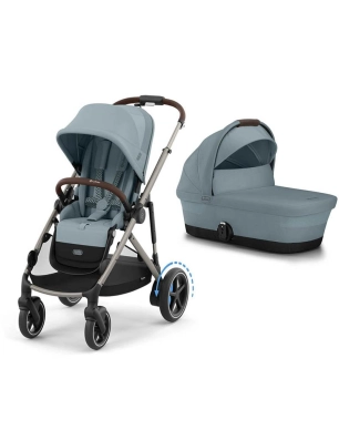 Cochecito 2 piezas Cybex e-Gazelle S Stormy Blue