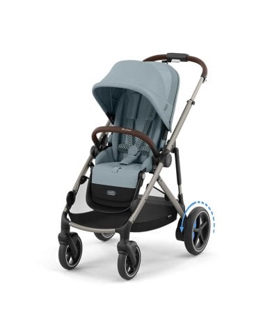 Cochecito 2 piezas Cybex e-Gazelle S Stormy Blue