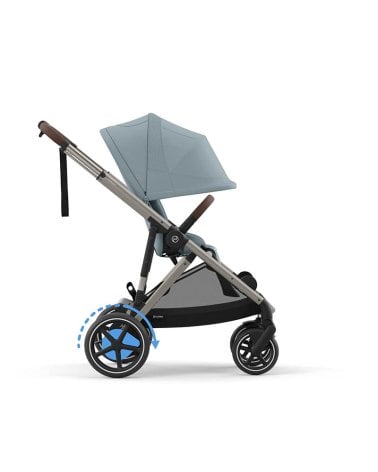 Cochecito 2 piezas Cybex e-Gazelle S Stormy Blue