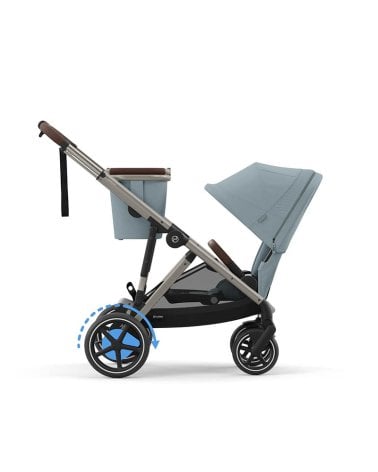 Cochecito 2 piezas Cybex e-Gazelle S Stormy Blue