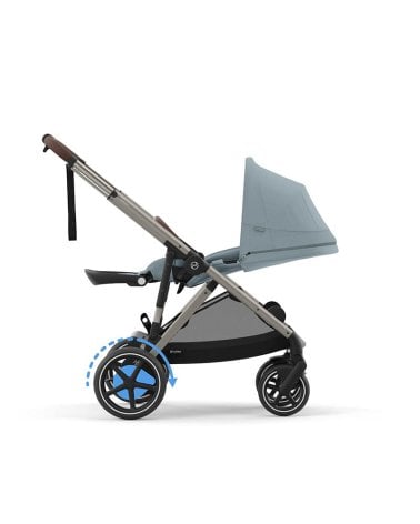 Cochecito 2 piezas Cybex e-Gazelle S Stormy Blue