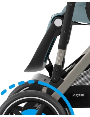 Cochecito 2 piezas Cybex e-Gazelle S Stormy Blue