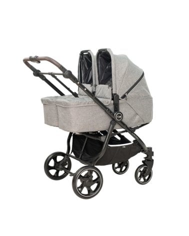 Cochecito Gemelar VentTwin + de Niu Gris