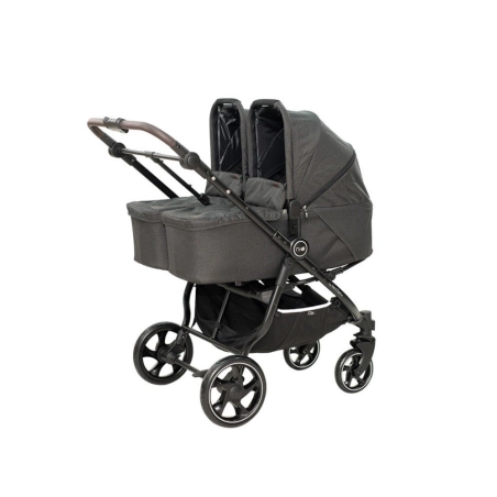 Cochecito Gemelar VentTwin + de Niu Negro