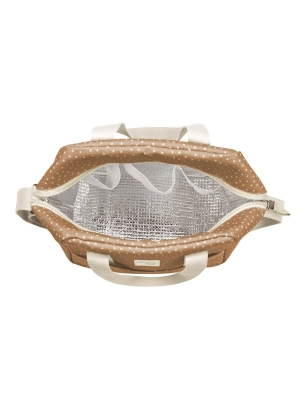 Bolsa Térmica Topito Poppy de Walking Mum Canela