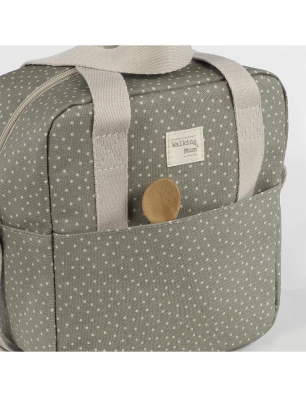 Bolsa Térmica Topito Poppy de Walking Mum Musgo