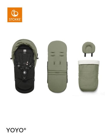 Stokke YOYO Pack recién nacido 0+ Olive