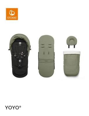 Stokke YOYO Pack recién nacido 0+ Olive