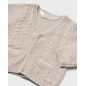 Cardigan Cuello Pico Tricot De Mayoral