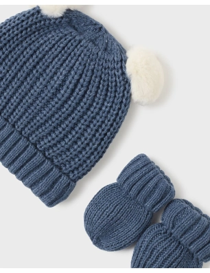 Conj. Gorro Manoplas Tricot De Mayoral