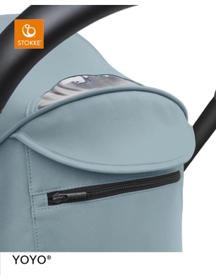 Silla de Paseo Stokke YOYO³ 6+ Negro Aqua