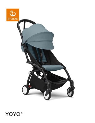Silla de Paseo Stokke YOYO³ 6+ Negro Aqua