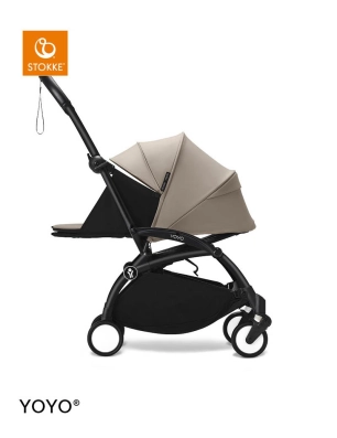 Cochecito Stokke YOYO³ Pack recién nacido 0+ Negro Taupe