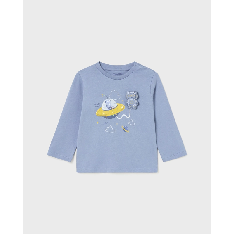 Camiseta M/L Play 'Space' De Mayoral