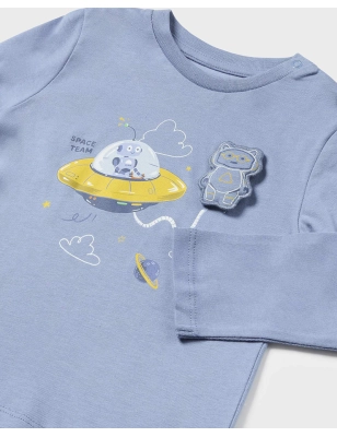 Camiseta M/L Play 'Space' De Mayoral