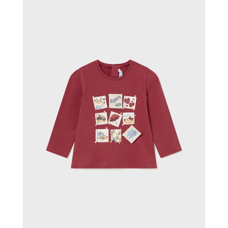 Camiseta M/L Aplique De Mayoral