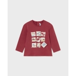 Camiseta M/L Aplique De Mayoral