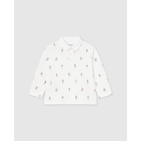 Polo M/L Estampado De Mayoral