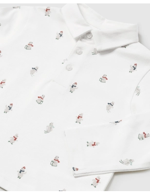 Polo M/L Estampado De Mayoral