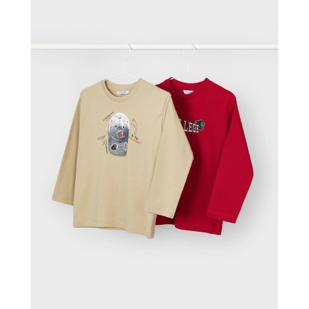 Set Camisetas M/L 'College' De Mayoral