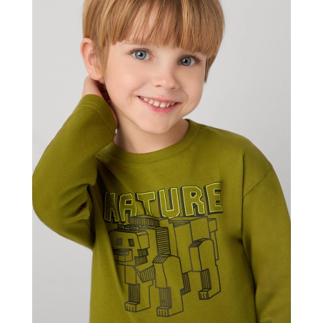 Camiseta M/L Hd Print De Mayoral