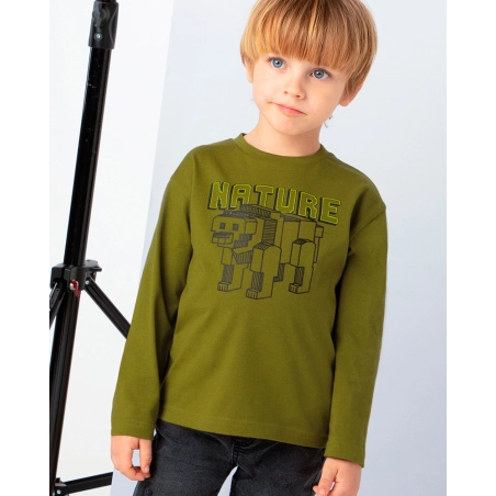 Camiseta M/L Hd Print De Mayoral