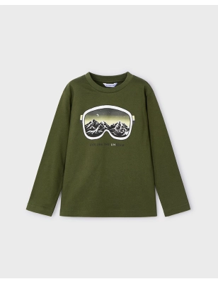 Camiseta M/L Silver Print De Mayoral