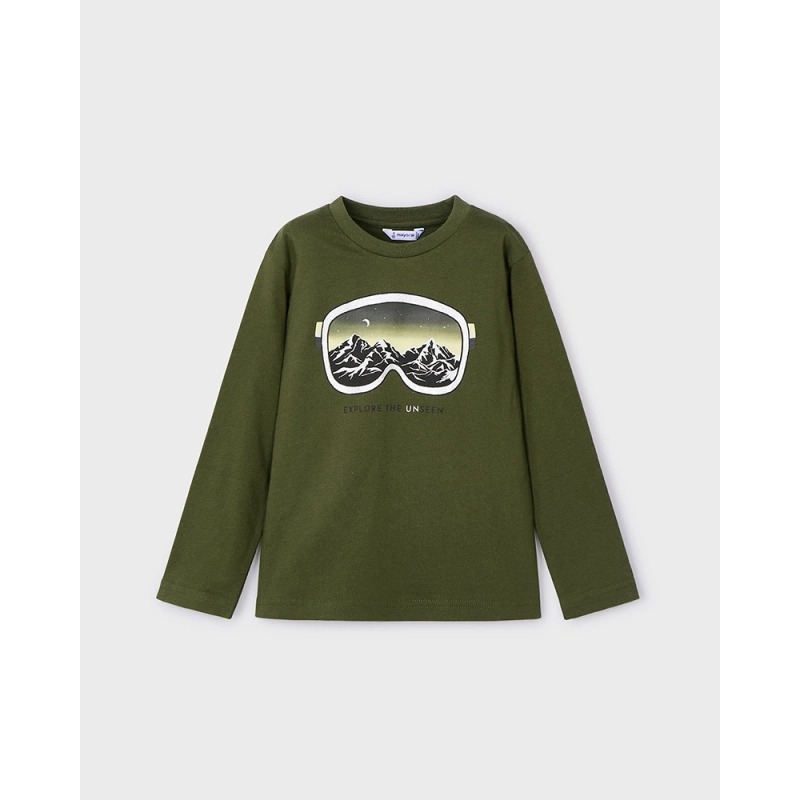 Camiseta M/L Silver Print De Mayoral