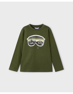 Camiseta M/L Silver Print De Mayoral