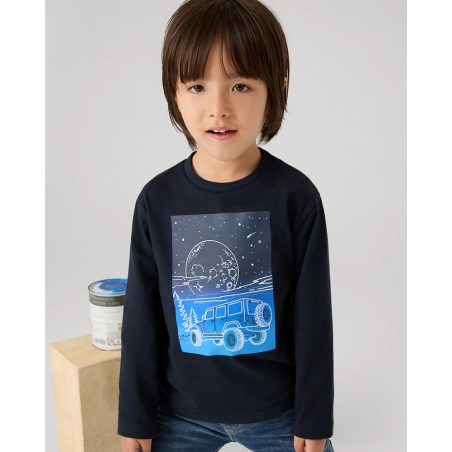 Camiseta M/L Glow In The Dark De Mayoral