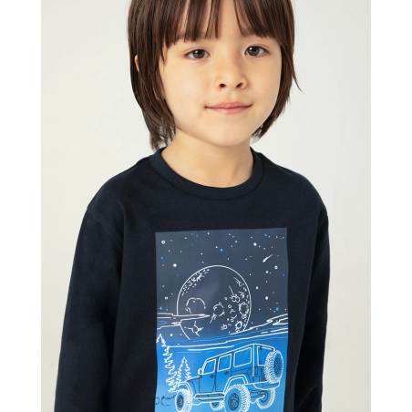 Camiseta M/L Glow In The Dark De Mayoral