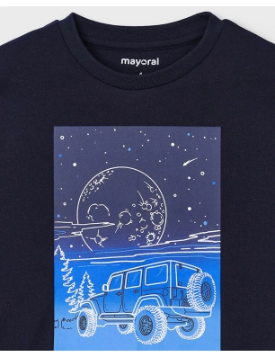 Camiseta M/L Glow In The Dark De Mayoral