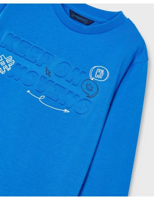 Camiseta M/L 'Keep On Moving' De Mayoral