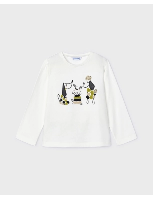 Camiseta M/L Bordados De Mayoral