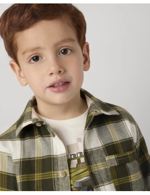 Sobrecamisa Cuadros De Mayoral