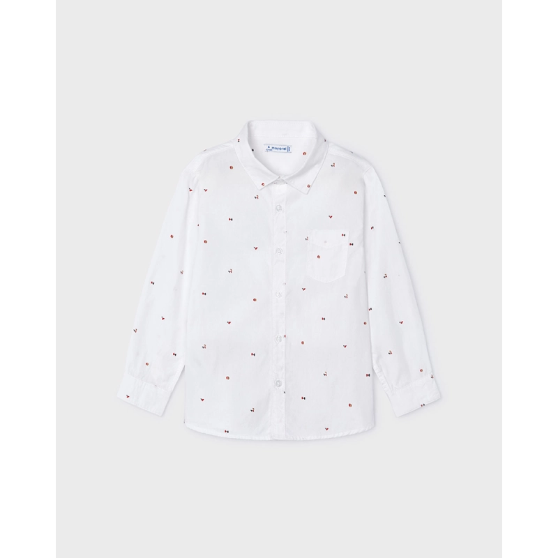Camisa M/L Estampada De Mayoral