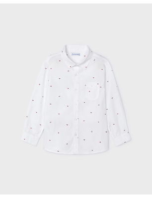 Camisa M/L Estampada De Mayoral