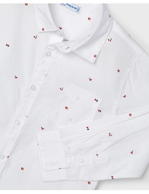 Camisa M/L Estampada De Mayoral