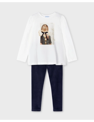 Conj. Leggings Terciopelo De Mayoral
