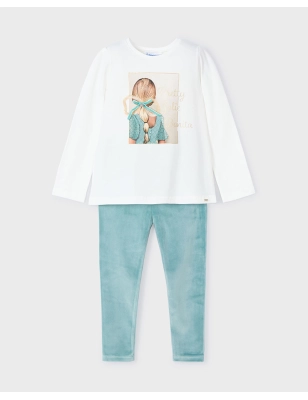Conj. Leggings Terciopelo De Mayoral