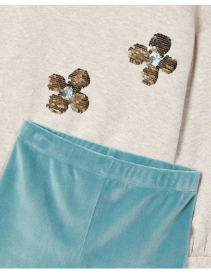 Conj. Leggings Lentejuelas De Mayoral