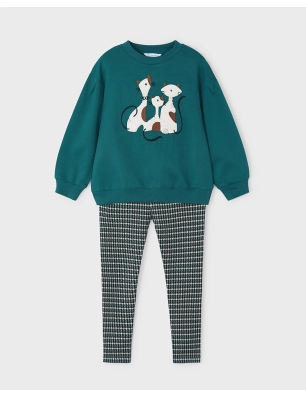 Conj. Leggings Estampado De Mayoral